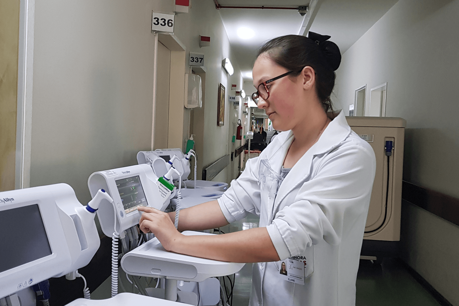 Transferência automática de sinais vitais - Hospital Nossa Senhora da Graça